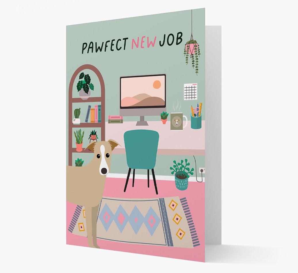 Pawfect New Job: Personalized {breedFullName} Card