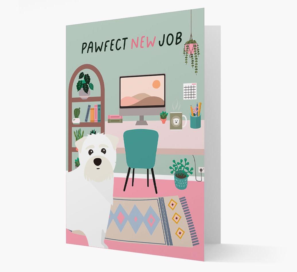 Pawfect New Job: Personalized {breedFullName} Card