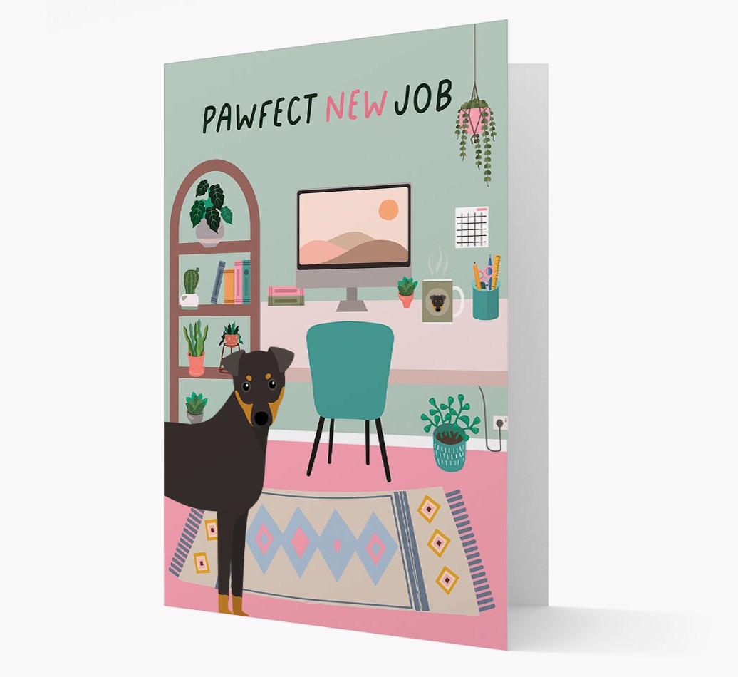 Pawfect New Job: Personalized {breedFullName} Card
