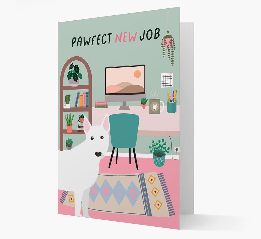 Pawfect New Job: Personalized {breedFullName} Card