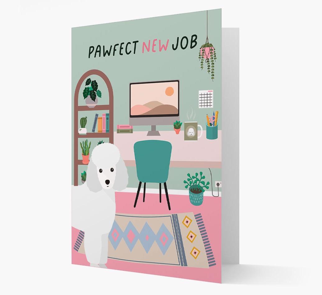 Pawfect New Job: Personalized {breedFullName} Card