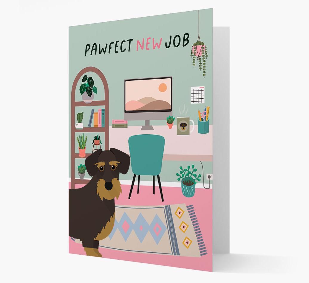 Pawfect New Job: Personalized {breedFullName} Card