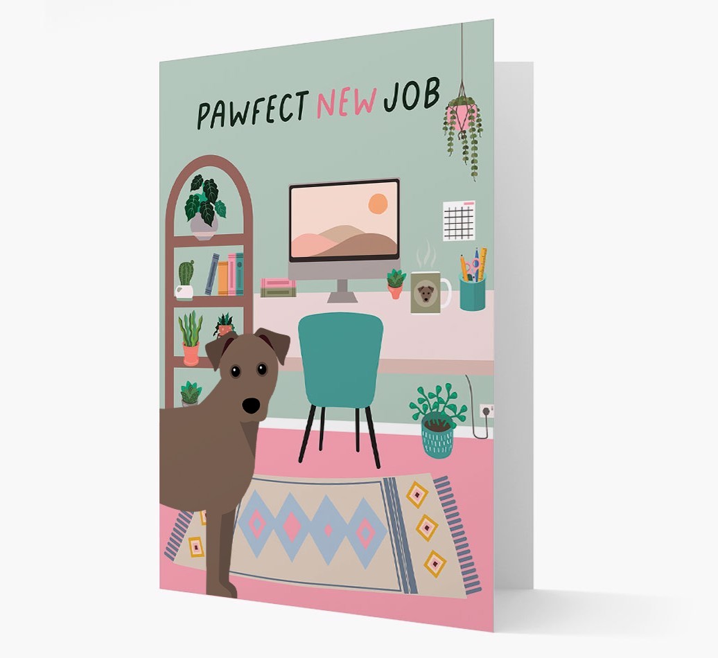 Pawfect New Job: Personalized {breedFullName} Card