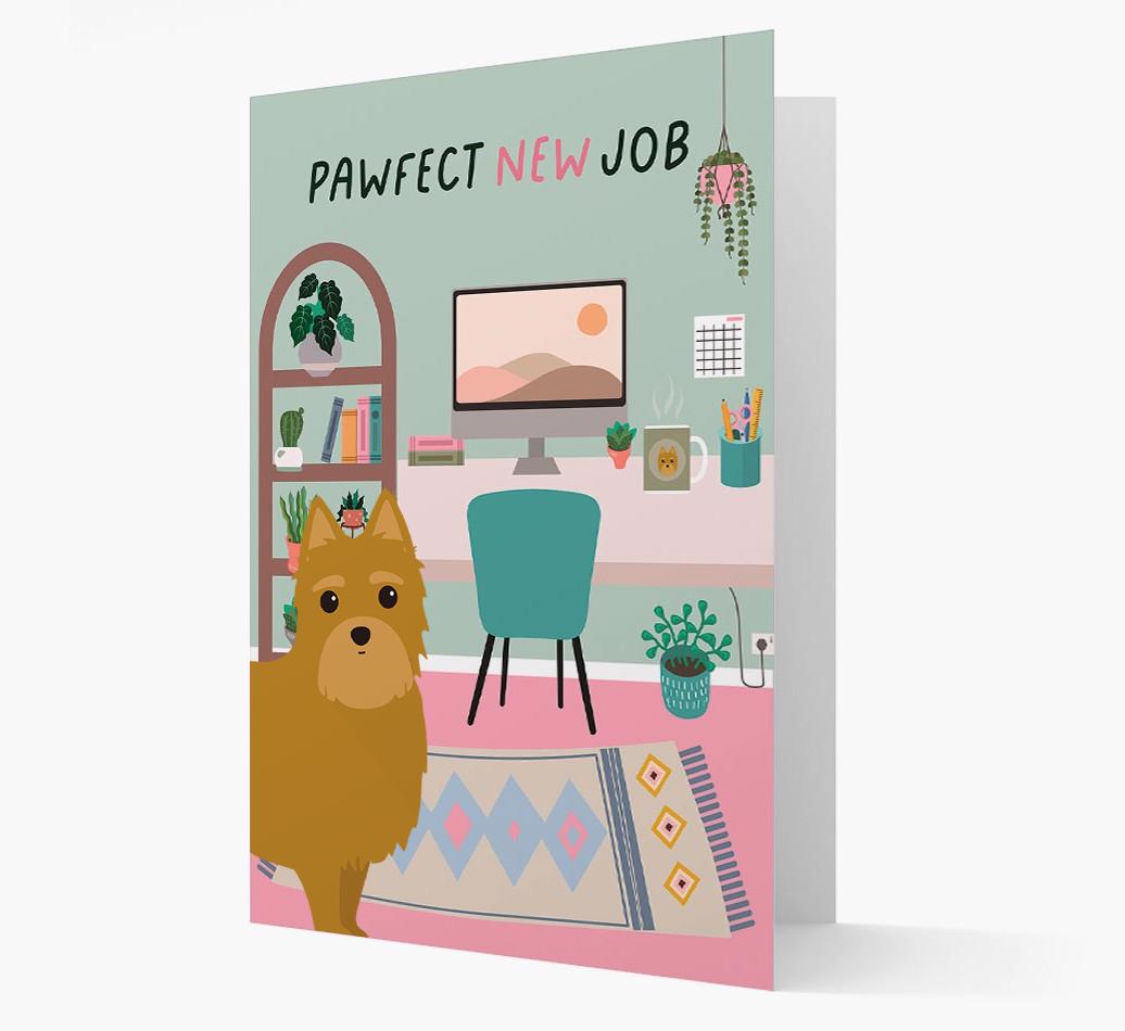 Pawfect New Job: Personalized {breedFullName} Card
