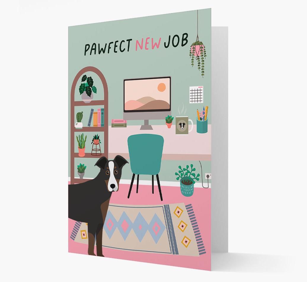 Pawfect New Job: Personalized {breedFullName} Card