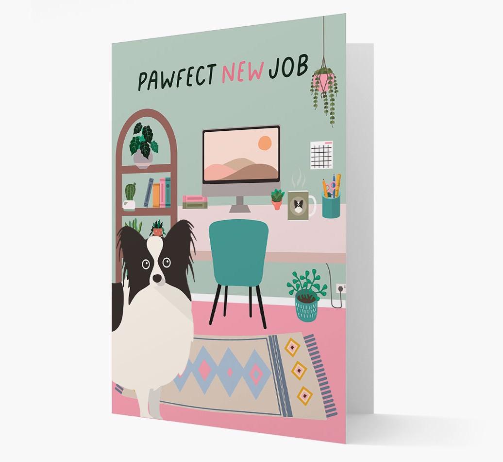 Pawfect New Job: Personalized {breedFullName} Card