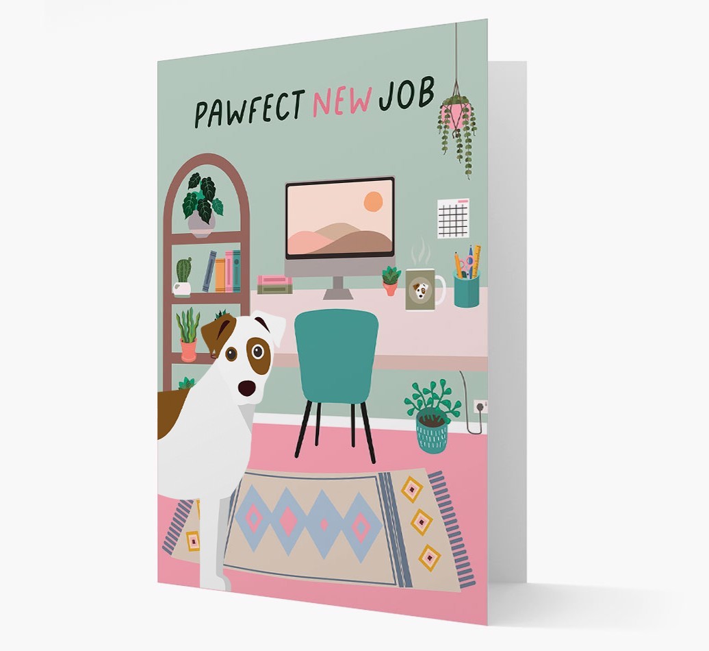 Pawfect New Job: Personalized {breedFullName} Card