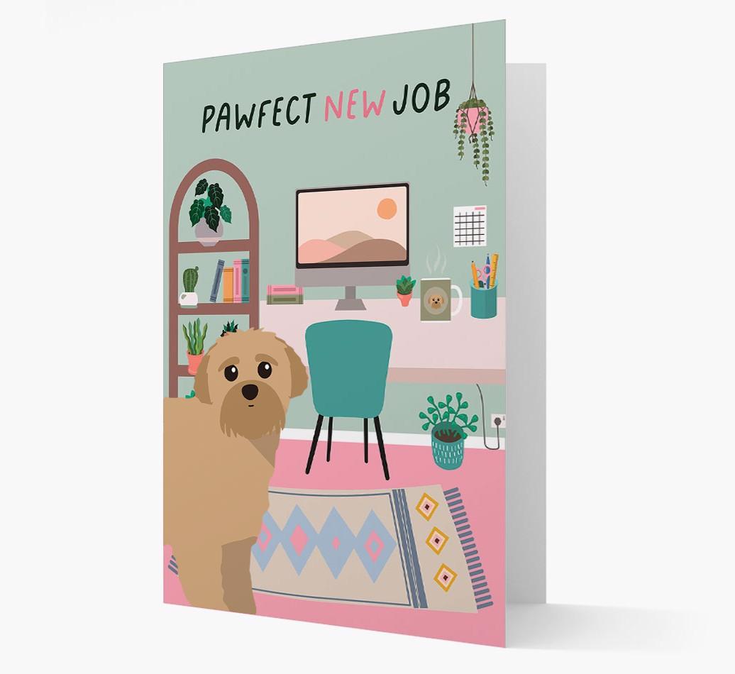 Pawfect New Job: Personalized {breedFullName} Card