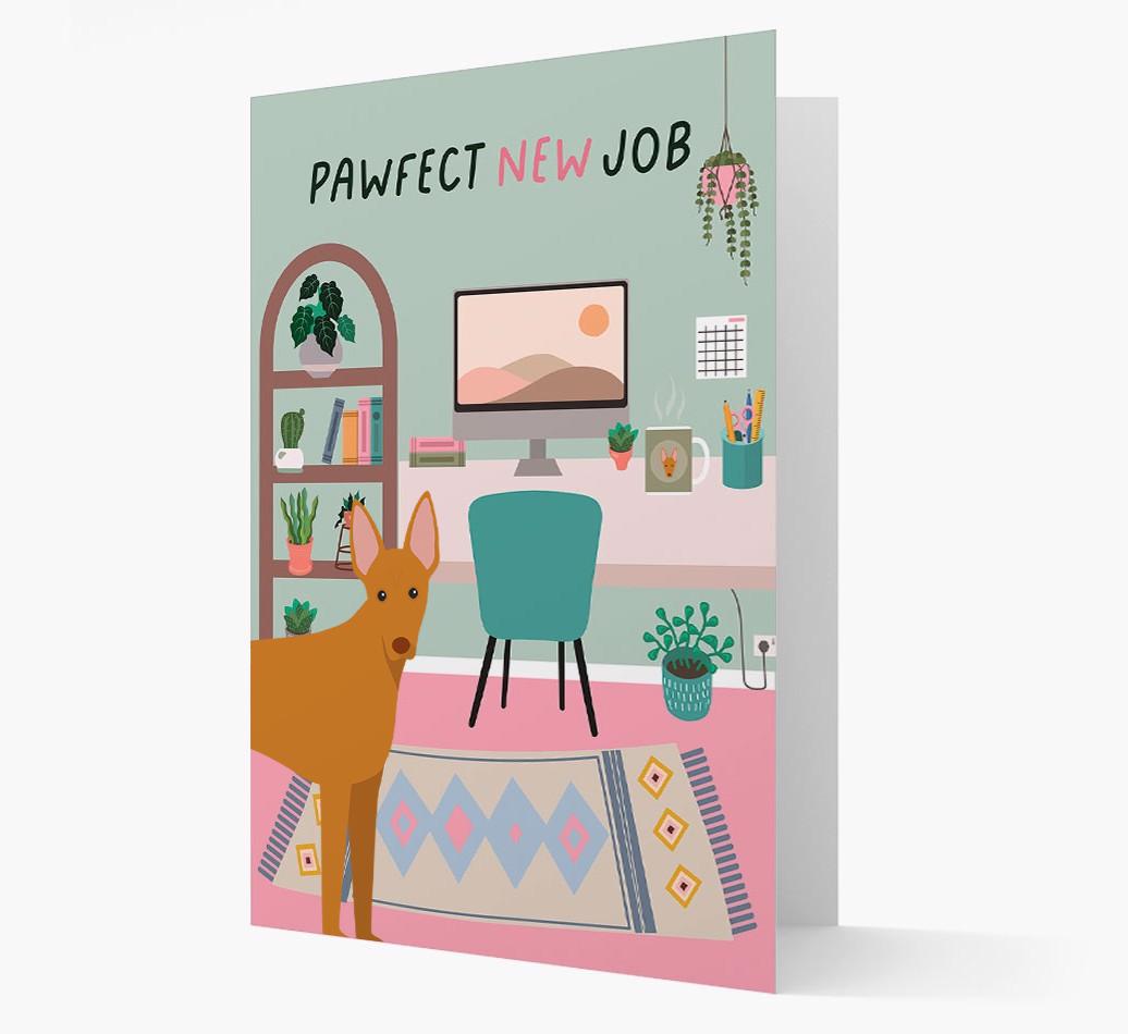 Pawfect New Job: Personalized {breedFullName} Card