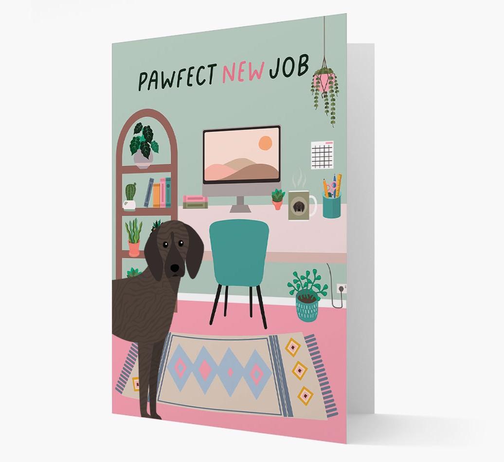 Pawfect New Job: Personalized {breedFullName} Card