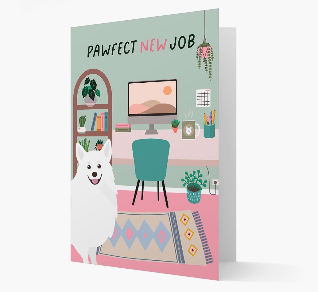 Pawfect New Job: Personalized {breedFullName} Card