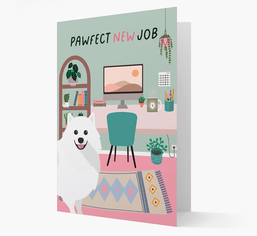 Pawfect New Job: Personalized {breedFullName} Card