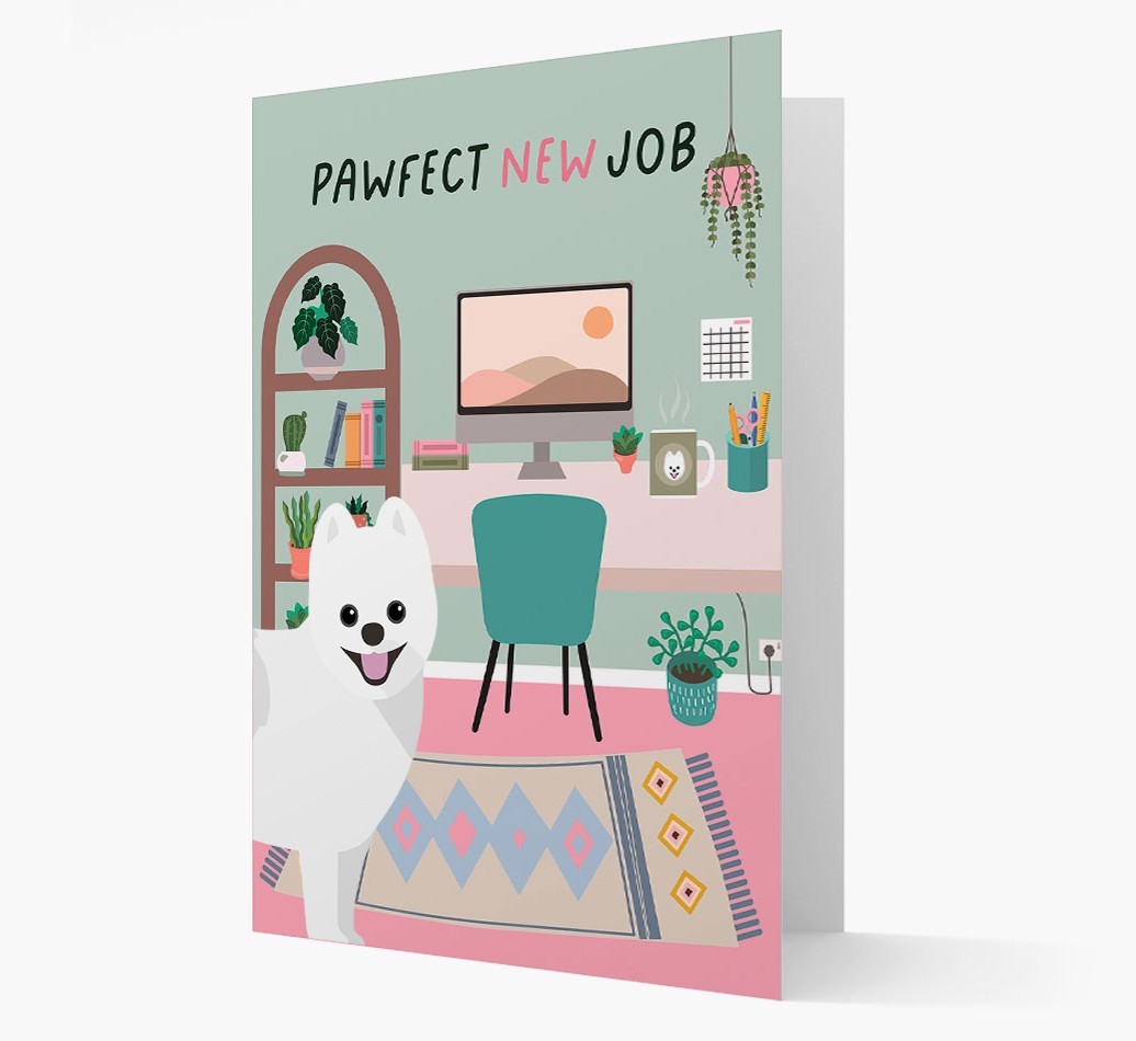 Pawfect New Job: Personalized {breedFullName} Card