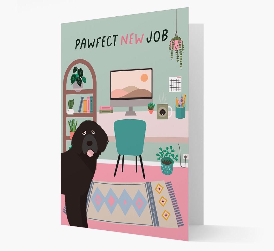 Pawfect New Job: Personalized {breedFullName} Card