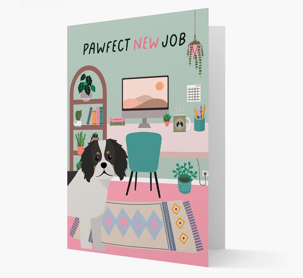 Pawfect New Job: Personalized {breedFullName} Card