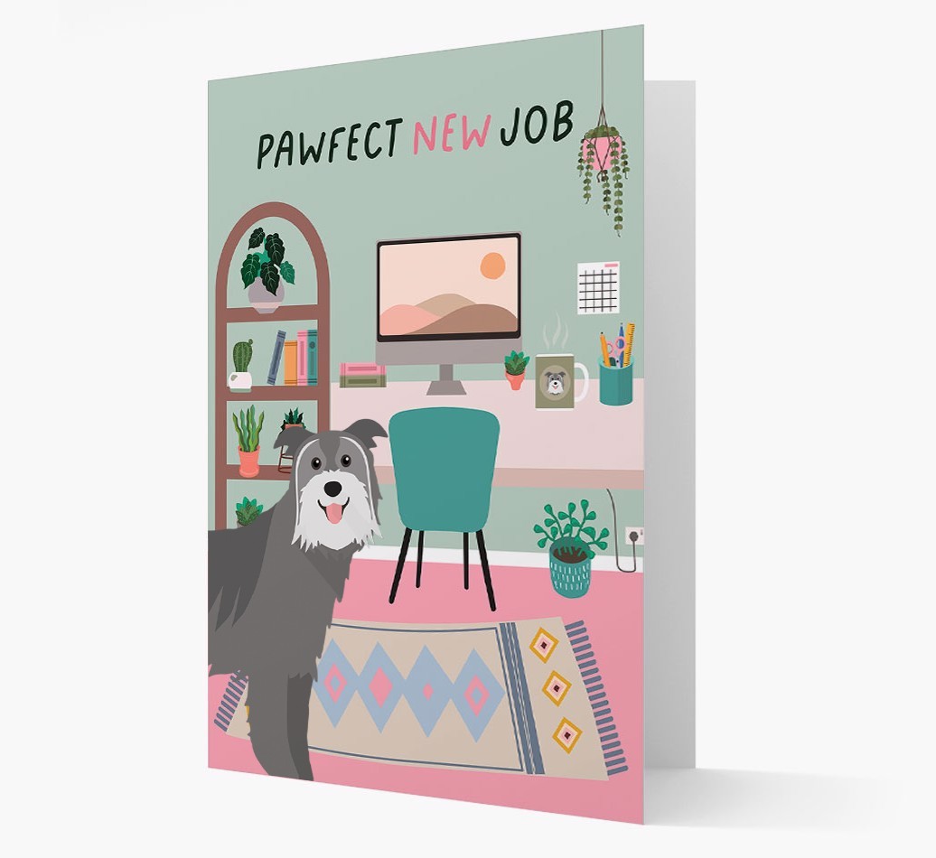 Pawfect New Job: Personalized {breedFullName} Card