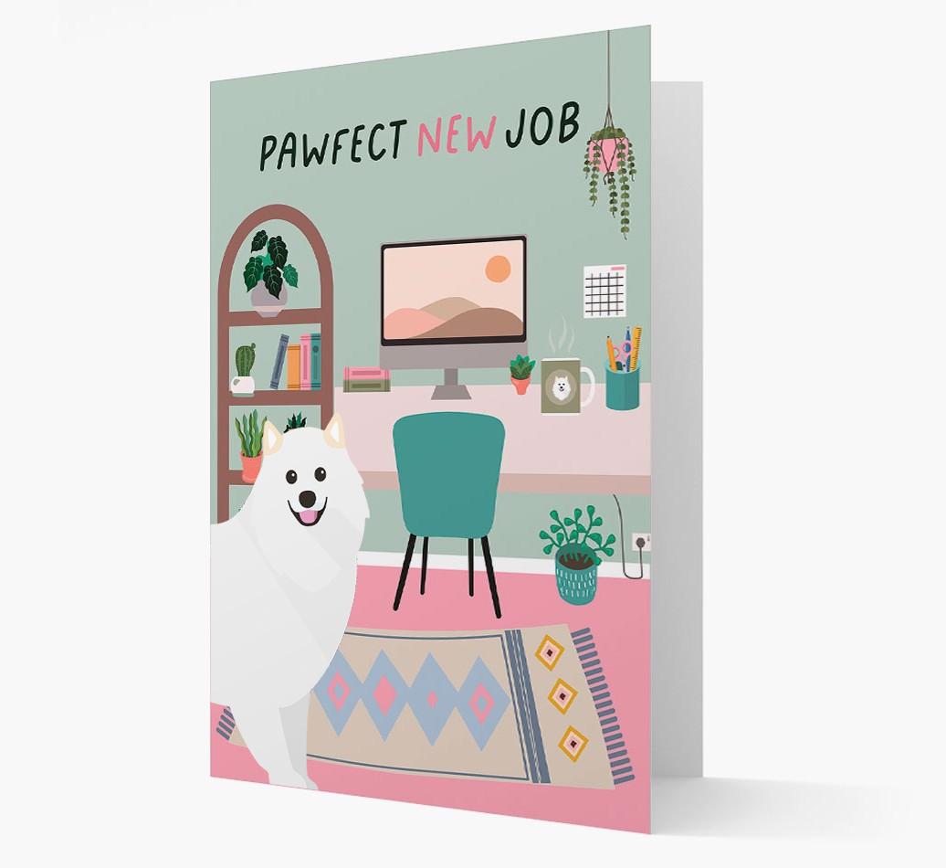 Pawfect New Job: Personalized {breedFullName} Card