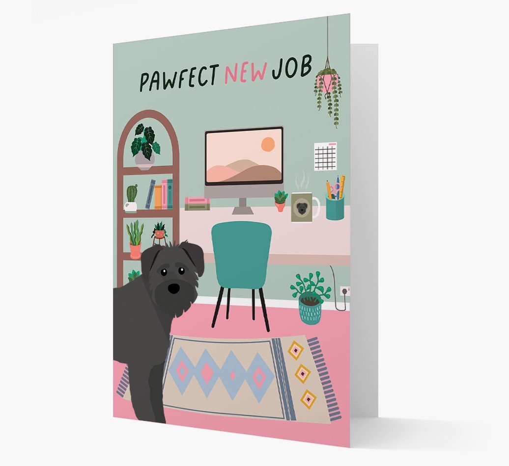 Pawfect New Job: Personalized {breedFullName} Card
