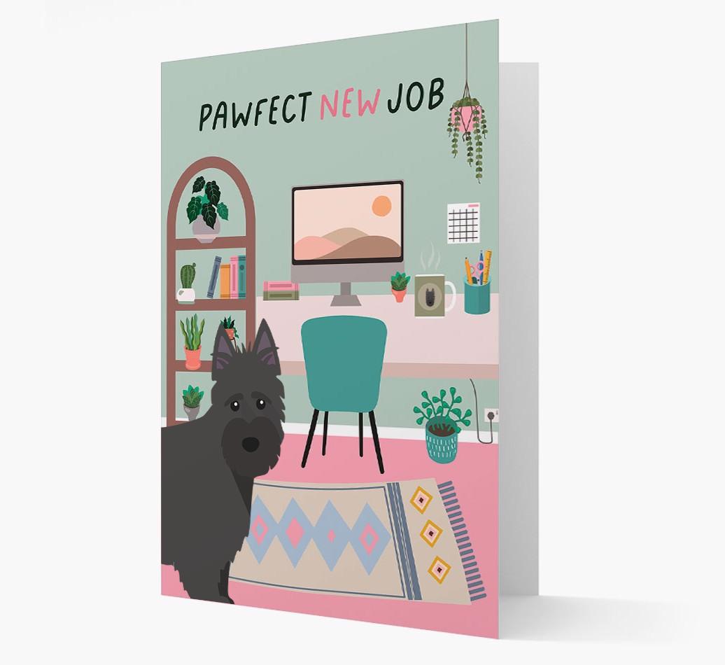 Pawfect New Job: Personalized {breedFullName} Card