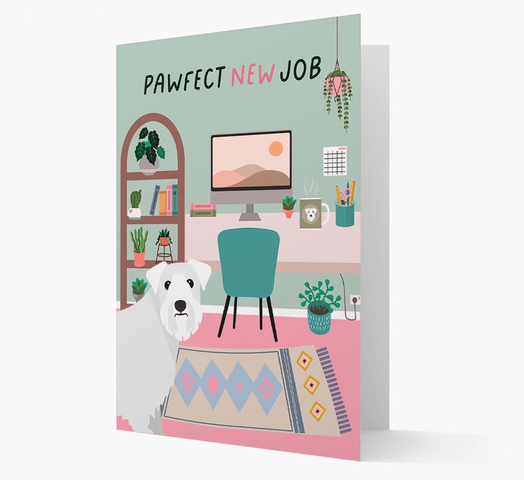 Pawfect New Job: Personalized {breedFullName} Card
