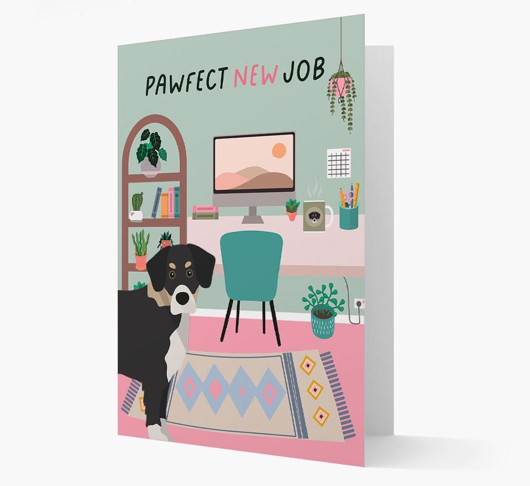 Pawfect New Job: Personalized {breedFullName} Card