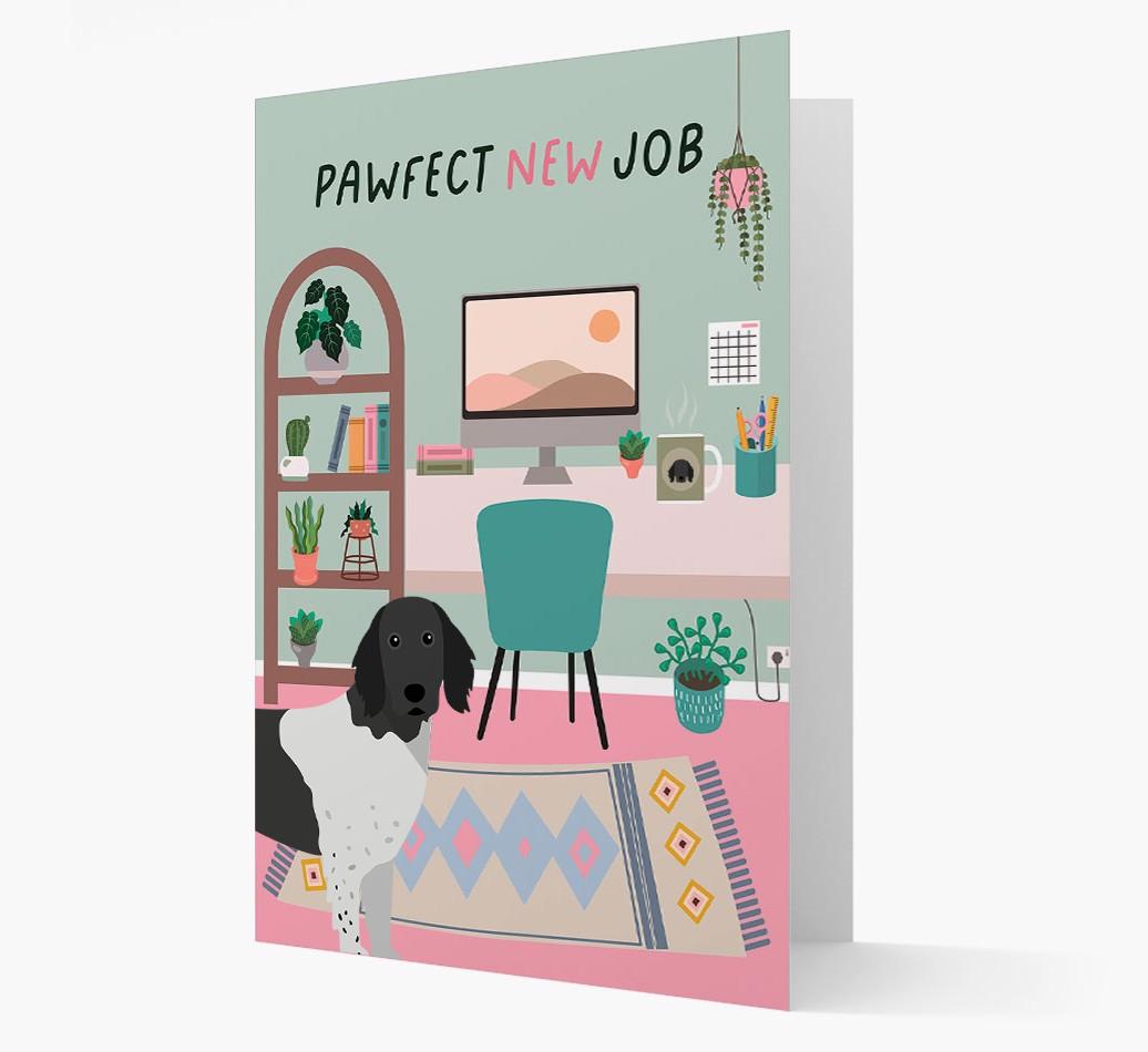 Pawfect New Job: Personalized {breedFullName} Card