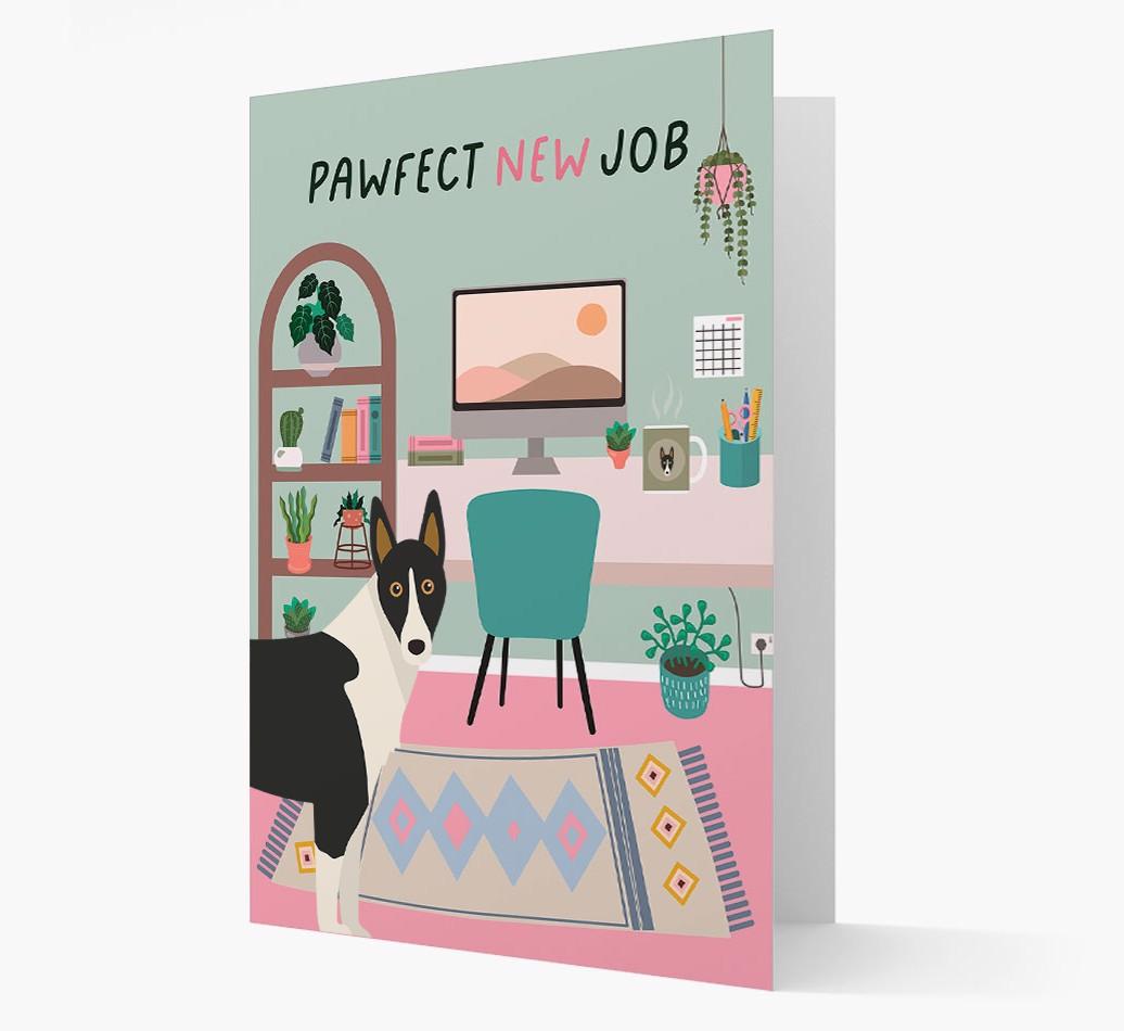 Pawfect New Job: Personalized {breedFullName} Card