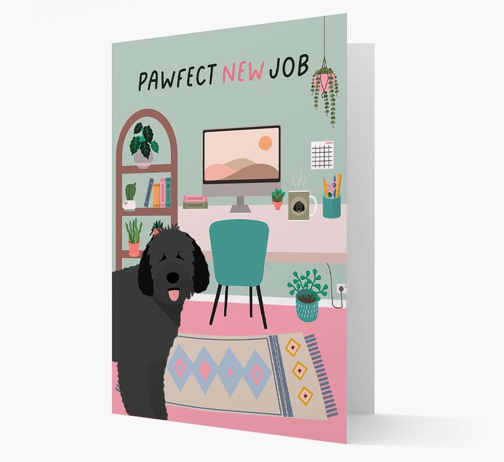 Pawfect New Job: Personalized {breedFullName} Card