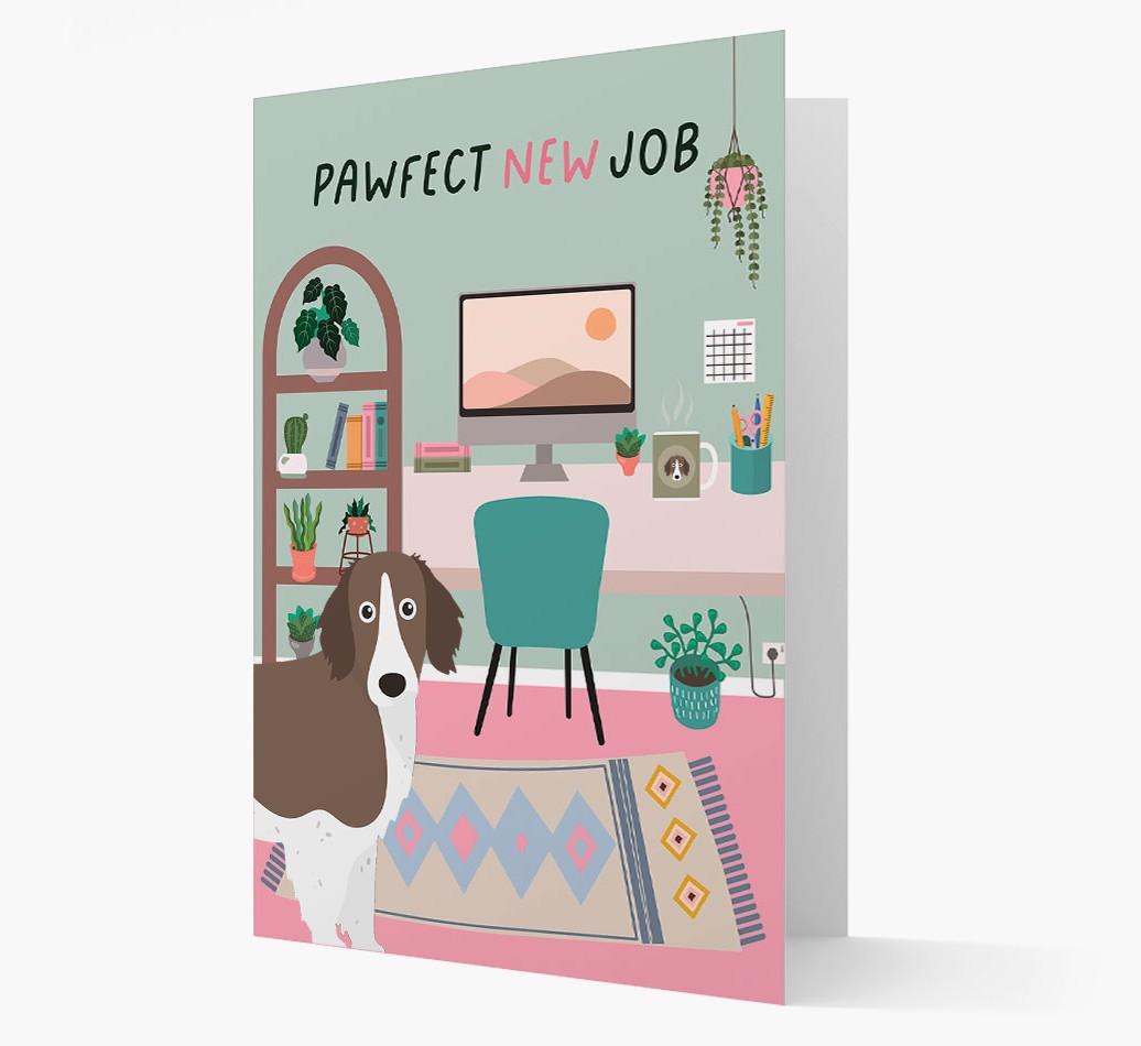 Pawfect New Job: Personalized {breedFullName} Card
