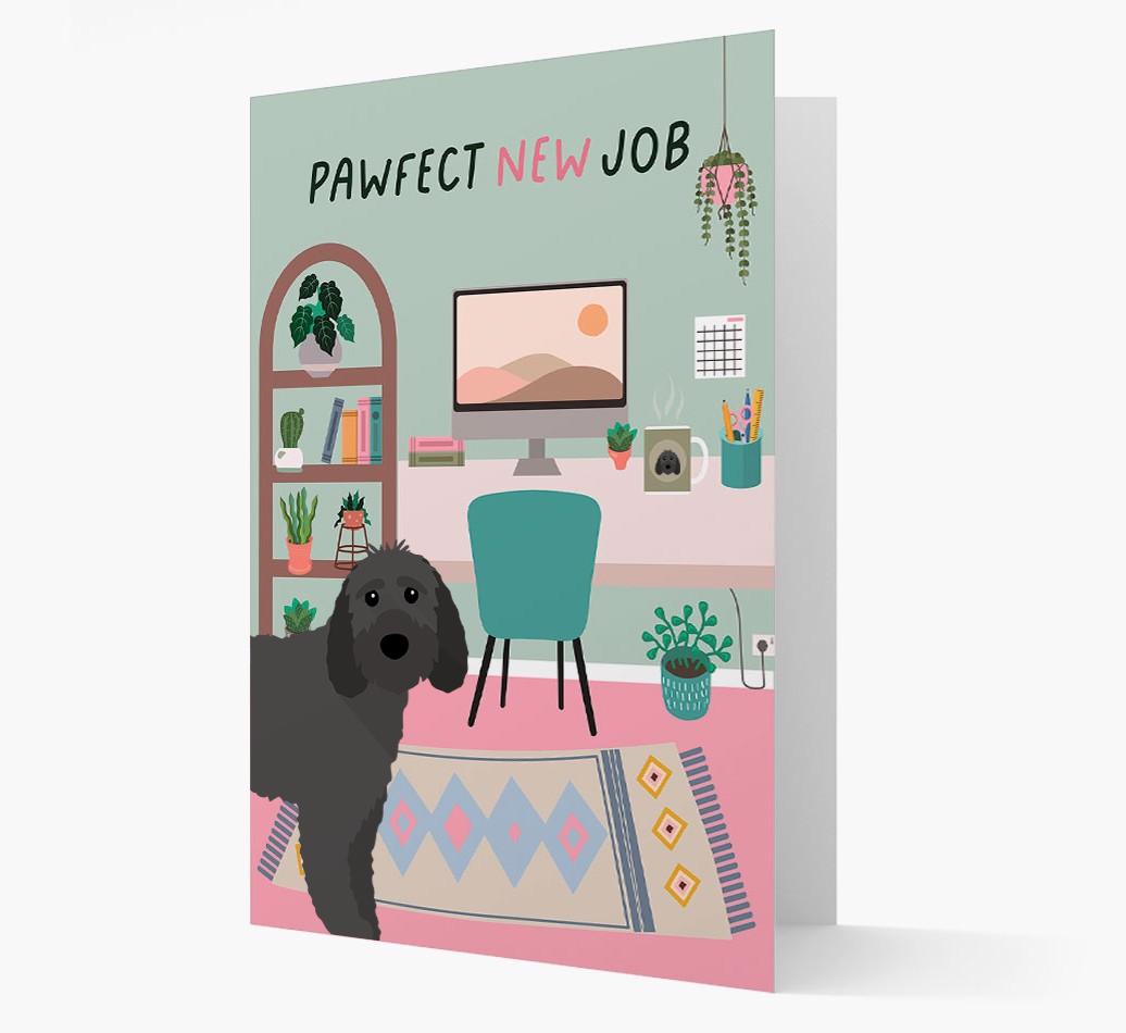 Pawfect New Job: Personalized {breedFullName} Card
