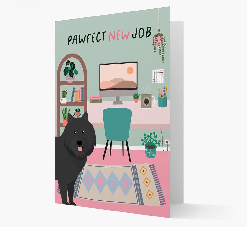 Pawfect New Job: Personalized {breedFullName} Card