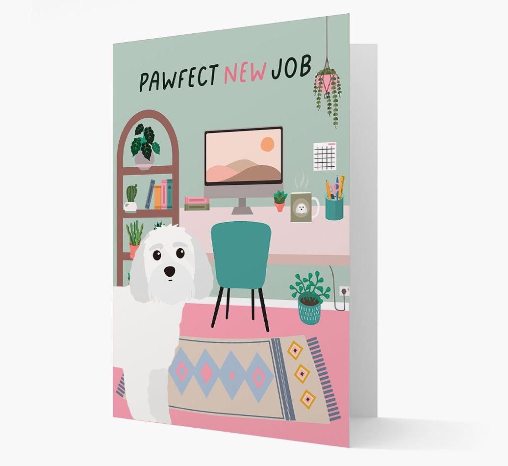 Pawfect New Job: Personalized {breedFullName} Card