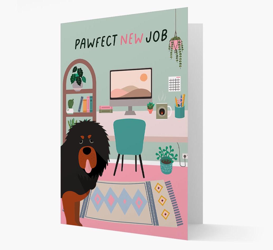 Pawfect New Job: Personalized {breedFullName} Card