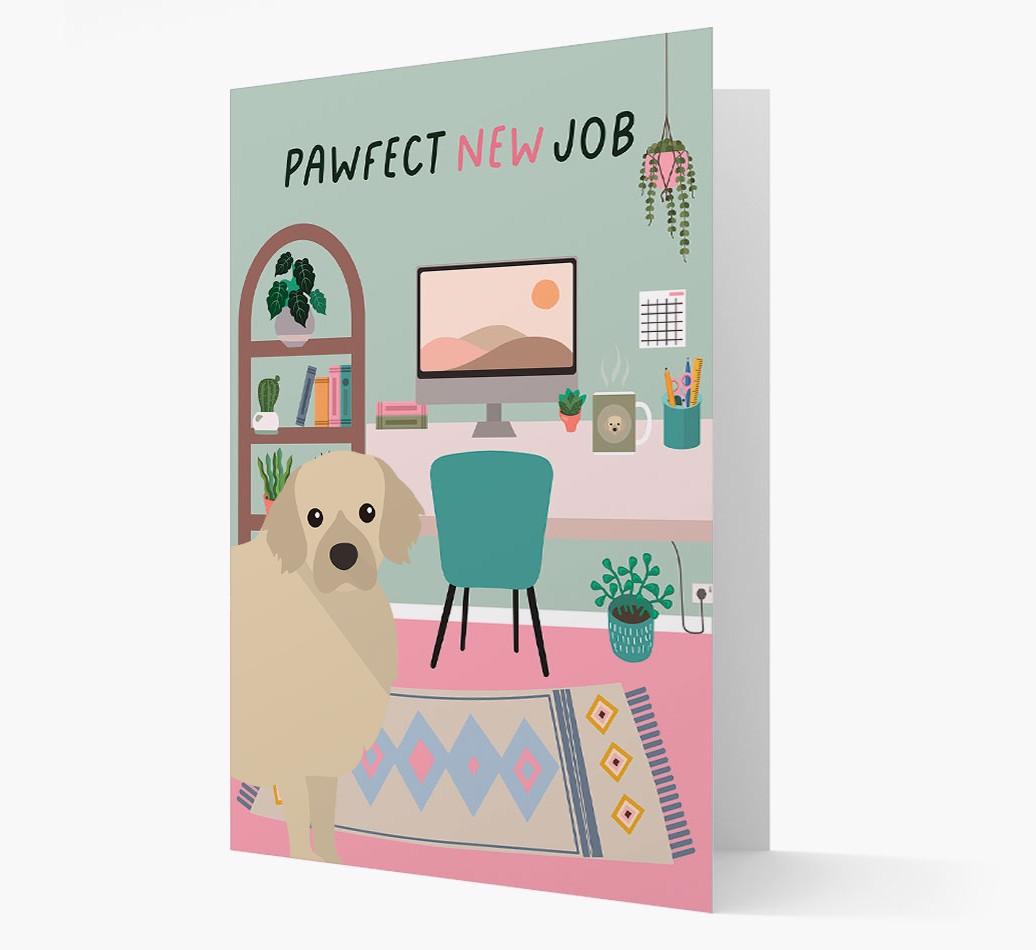 Pawfect New Job: Personalized {breedFullName} Card