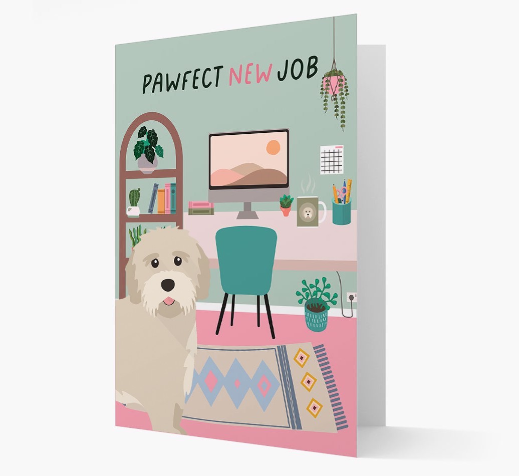 Pawfect New Job: Personalized {breedFullName} Card