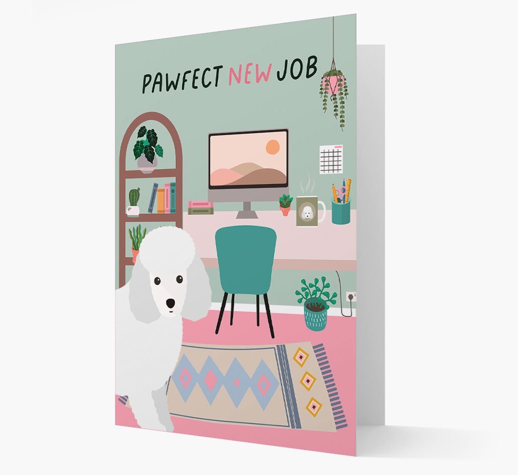 Pawfect New Job: Personalized {breedFullName} Card