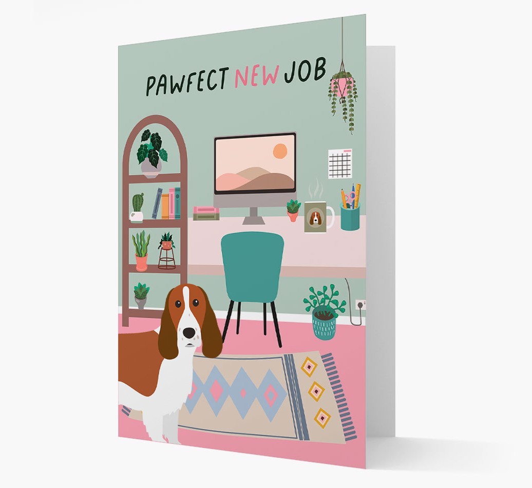 Pawfect New Job: Personalized {breedFullName} Card