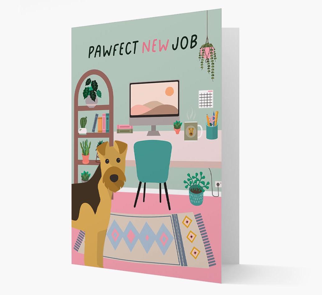 Pawfect New Job: Personalized {breedFullName} Card