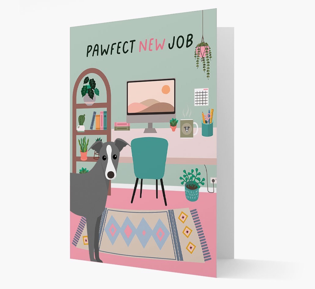 Pawfect New Job: Personalized {breedFullName} Card