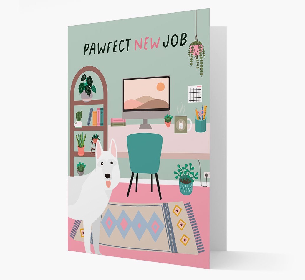 Pawfect New Job: Personalized {breedFullName} Card
