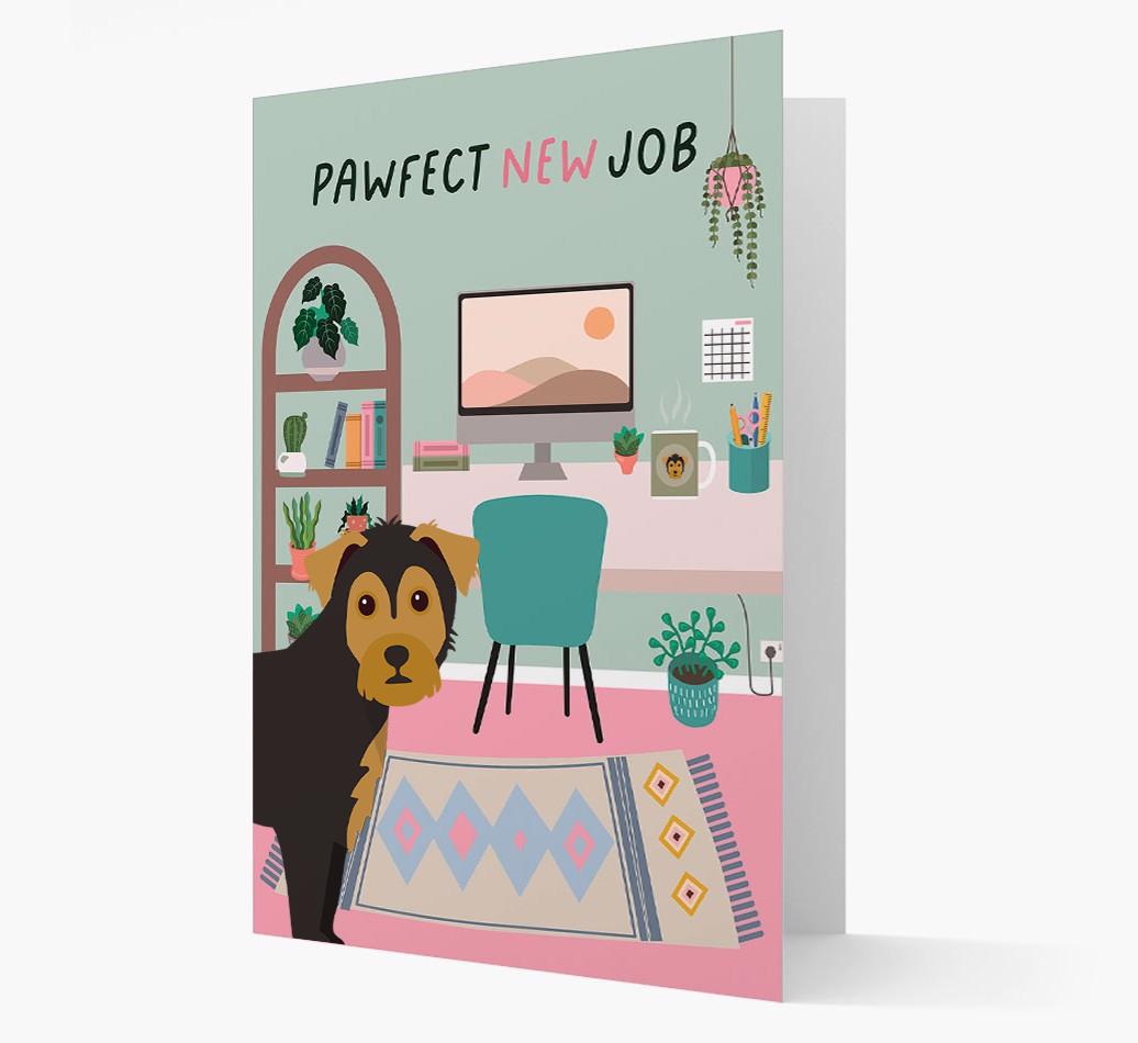 Pawfect New Job: Personalized {breedFullName} Card