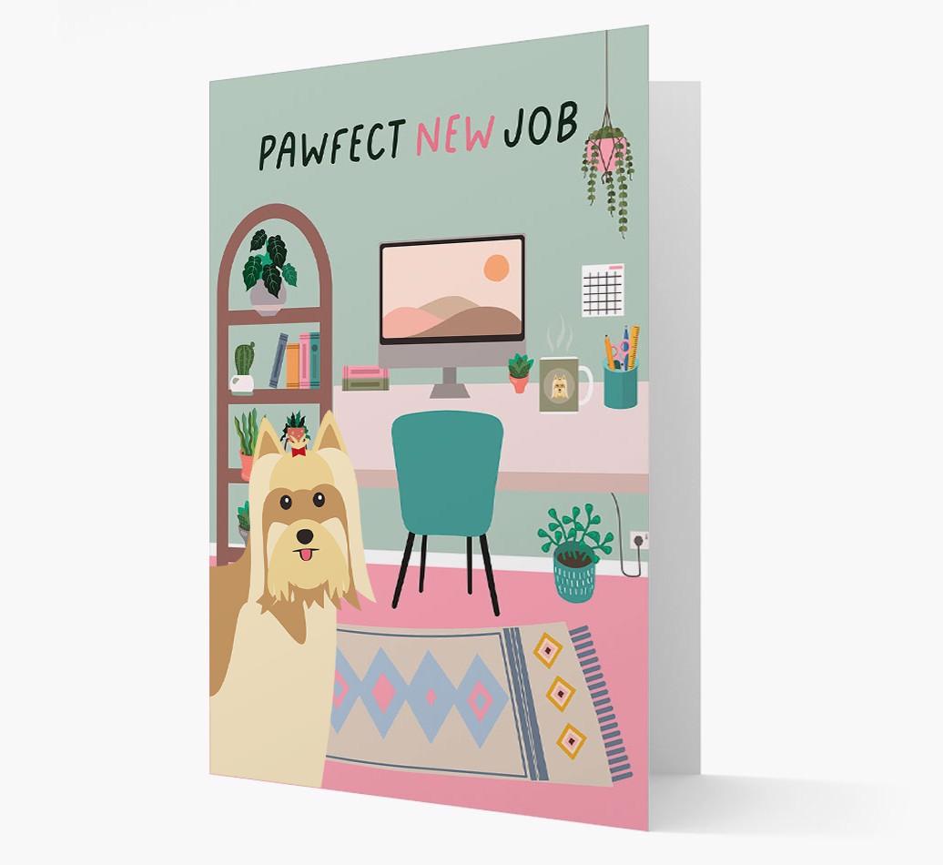 Pawfect New Job: Personalised {breedFullName} Card