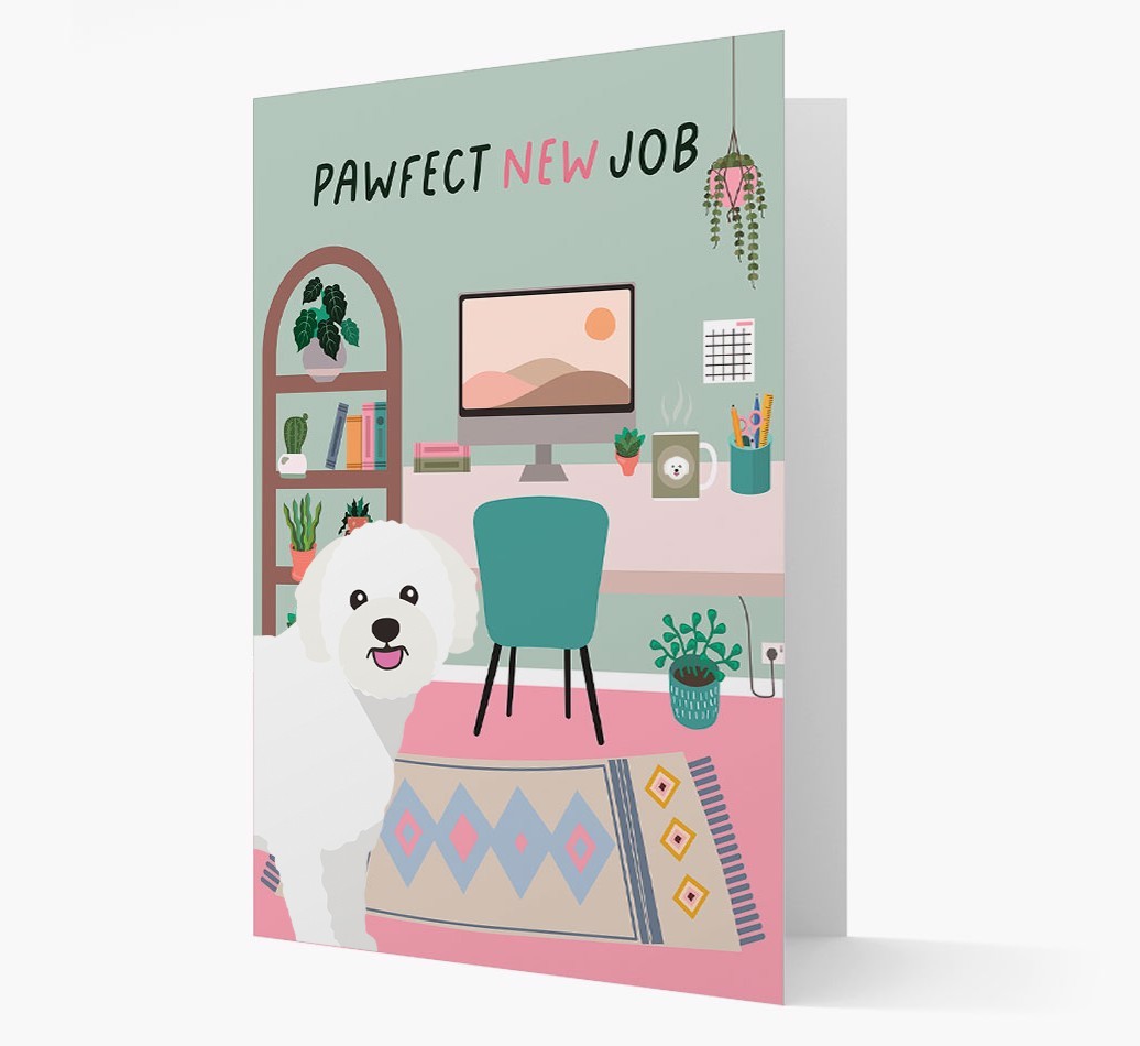 Pawfect New Job: Personalized {breedFullName} Card