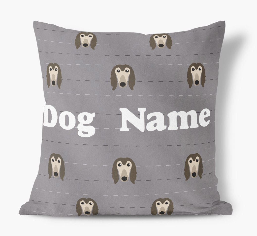 Icon Pattern: Personalised {breedFullName} Soft Touch Cushion