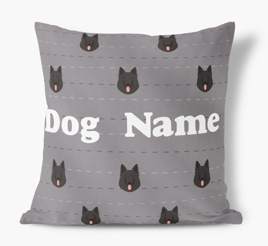 Icon Pattern: Personalised {breedFullName} Soft Touch Cushion