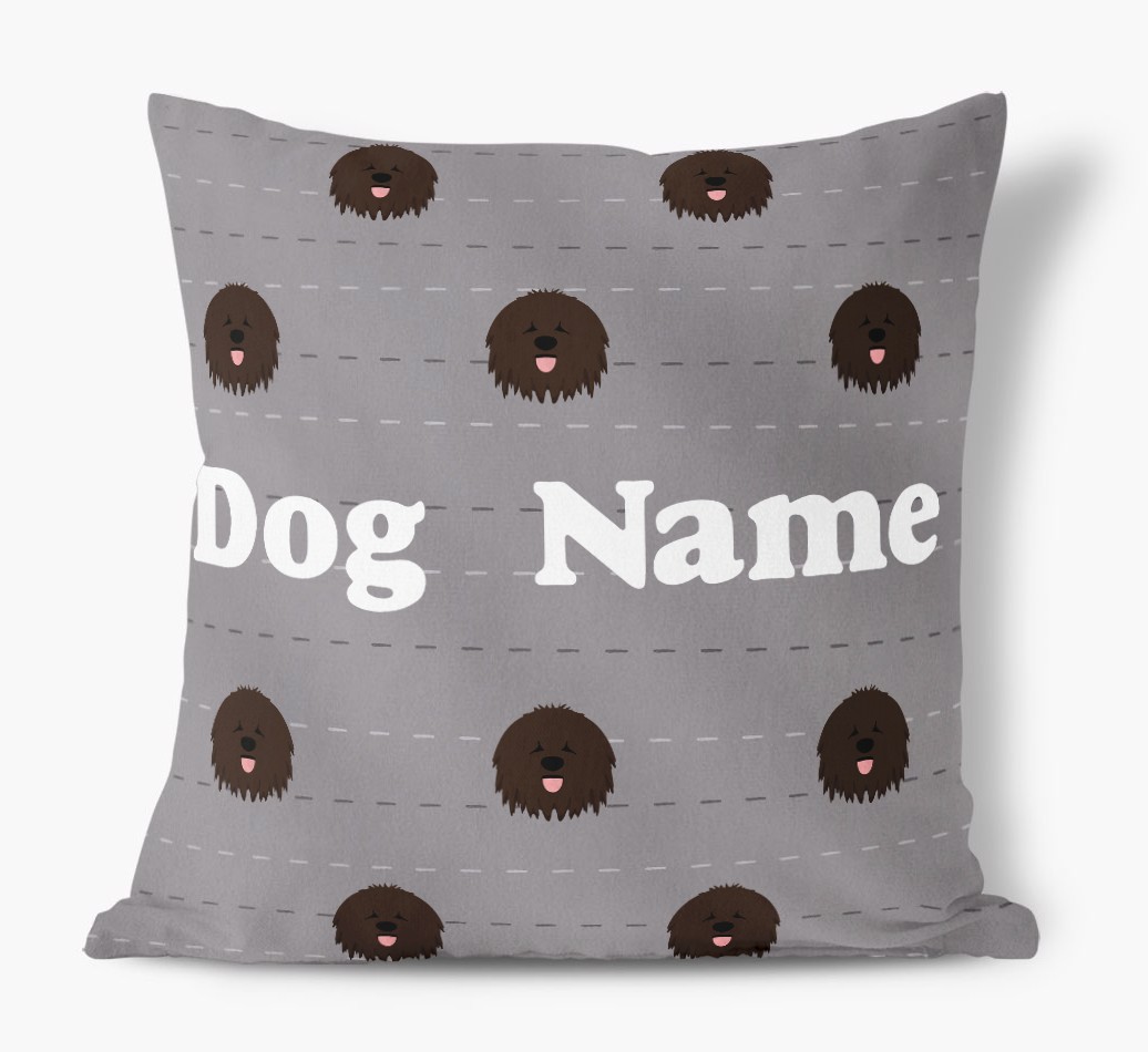 Icon Pattern: Personalised {breedFullName} Soft Touch Cushion