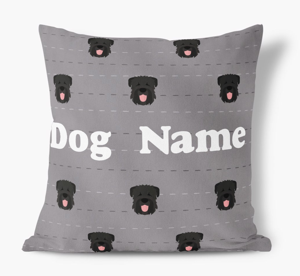 Icon Pattern: Personalised {breedFullName} Soft Touch Cushion