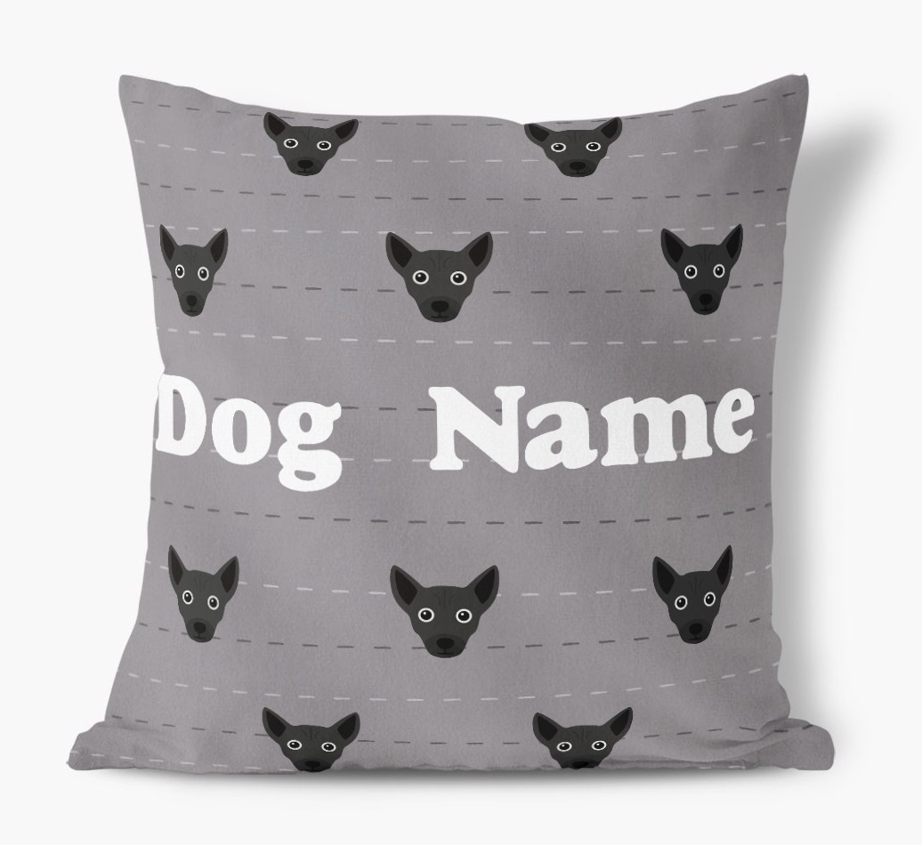 Icon Pattern: Personalised {breedFullName} Soft Touch Cushion