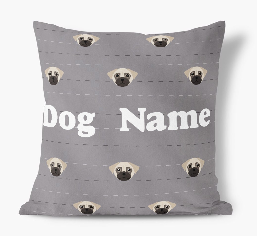 Icon Pattern: Personalised {breedFullName} Soft Touch Cushion