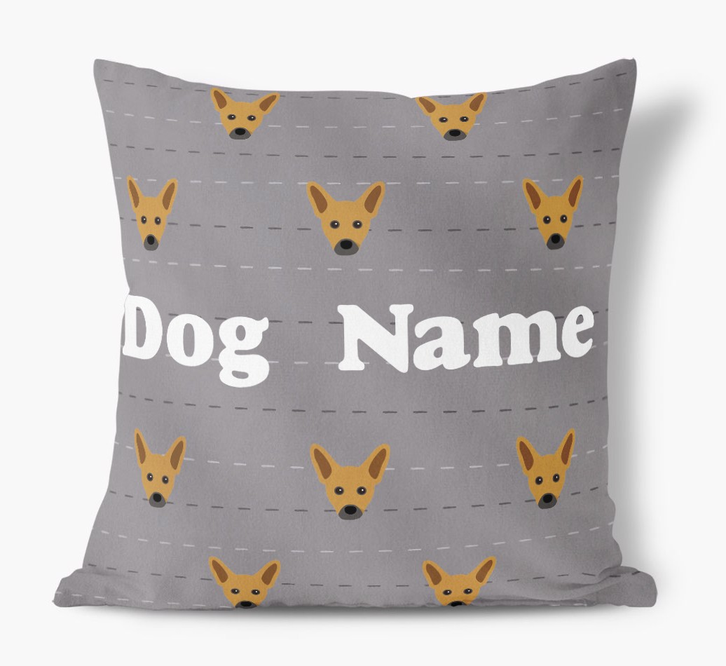 Icon Pattern: Personalised {breedFullName} Soft Touch Cushion